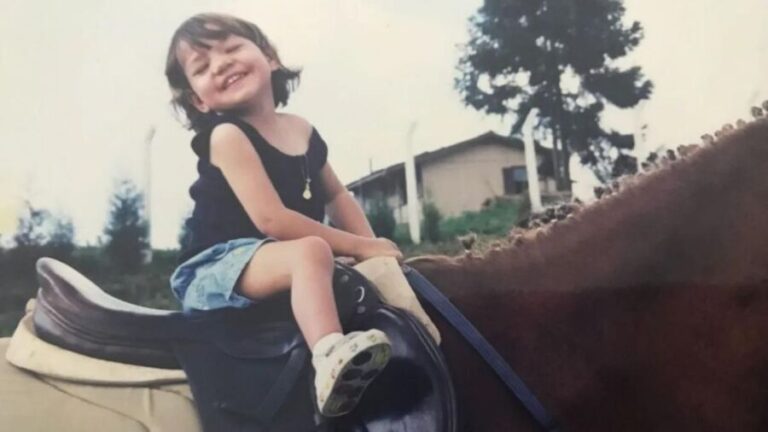 Meus primeiros passos contaram com a ajuda do fisioterapeuta chamado cavalo 