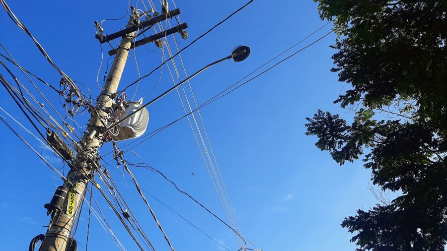 O poste compartilhado 