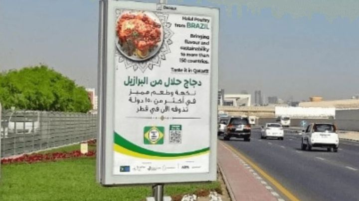 Campanha de frango feita por ABPA e ApexBrasil  alcançou 1,6 milhões de pessoas no Catar
