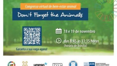 O Congresso Internacional de Bem-Estar Animal este ano será online